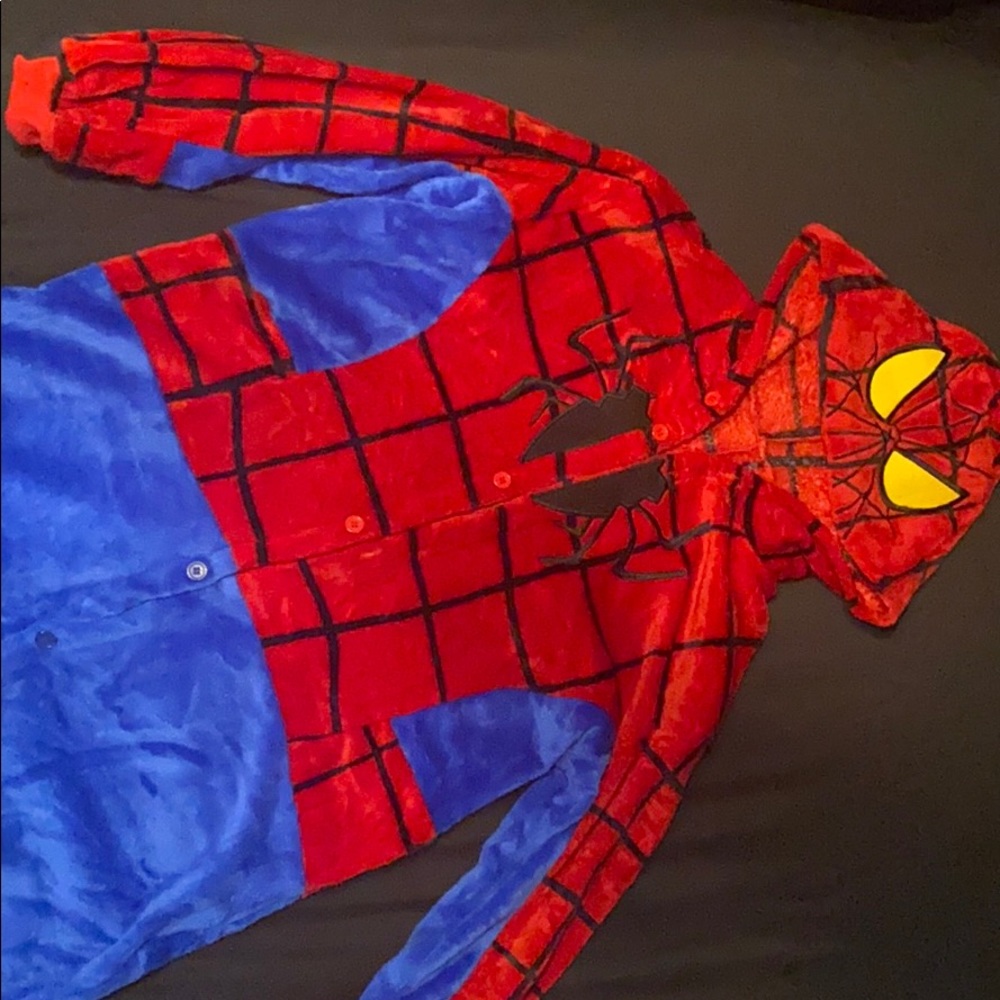 Spider-Man onesie
